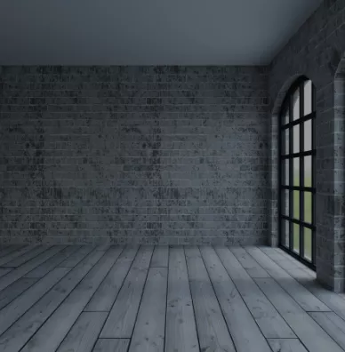 Empty apartment room